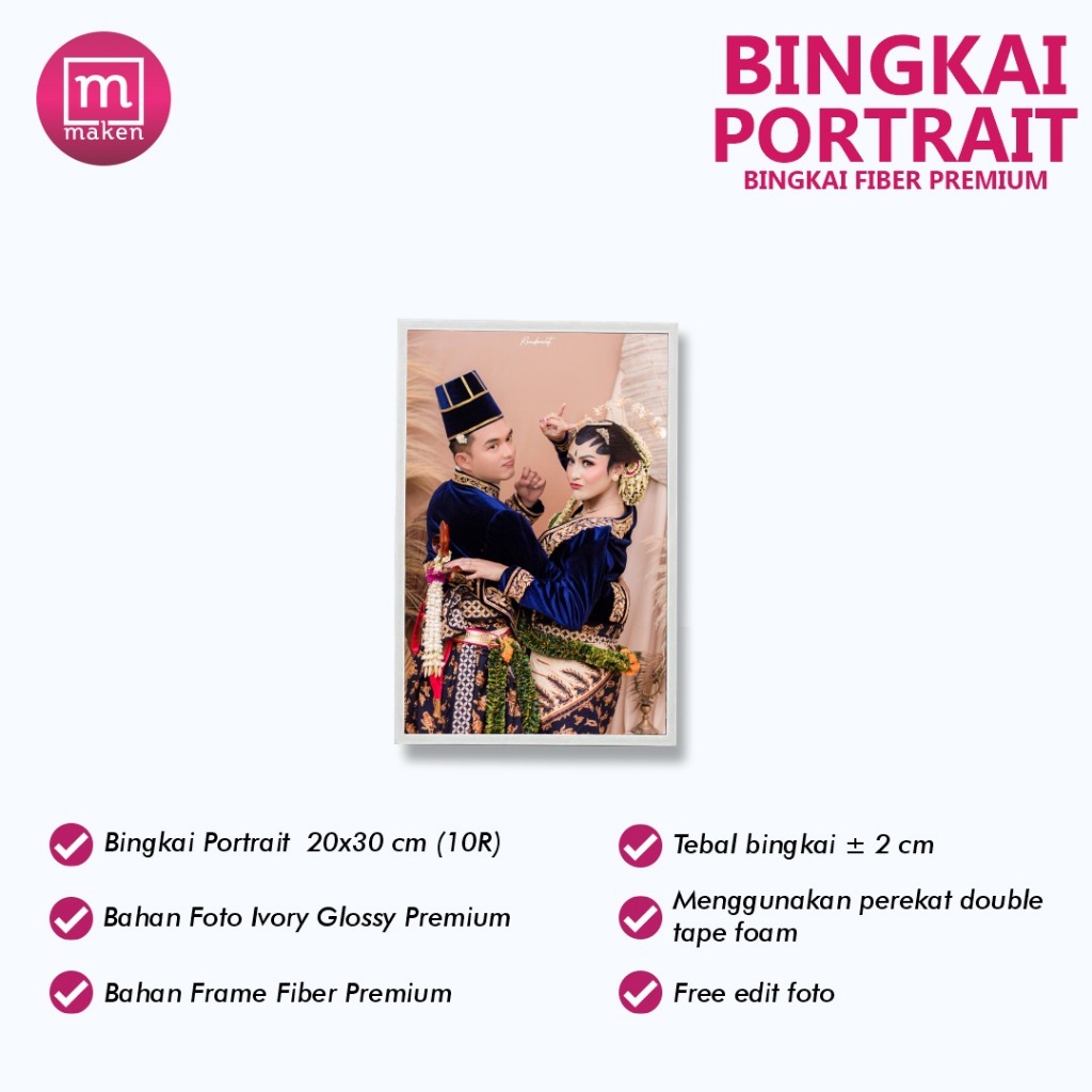 Makenliving Foto dan Frame/Bingkai 10R