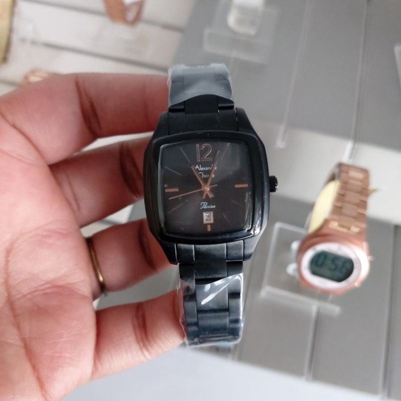 READY JAM TANGAN WANITA ALEXANDRE CHRISTIE AC2454 AC 2454 ORIGINAL BLACK