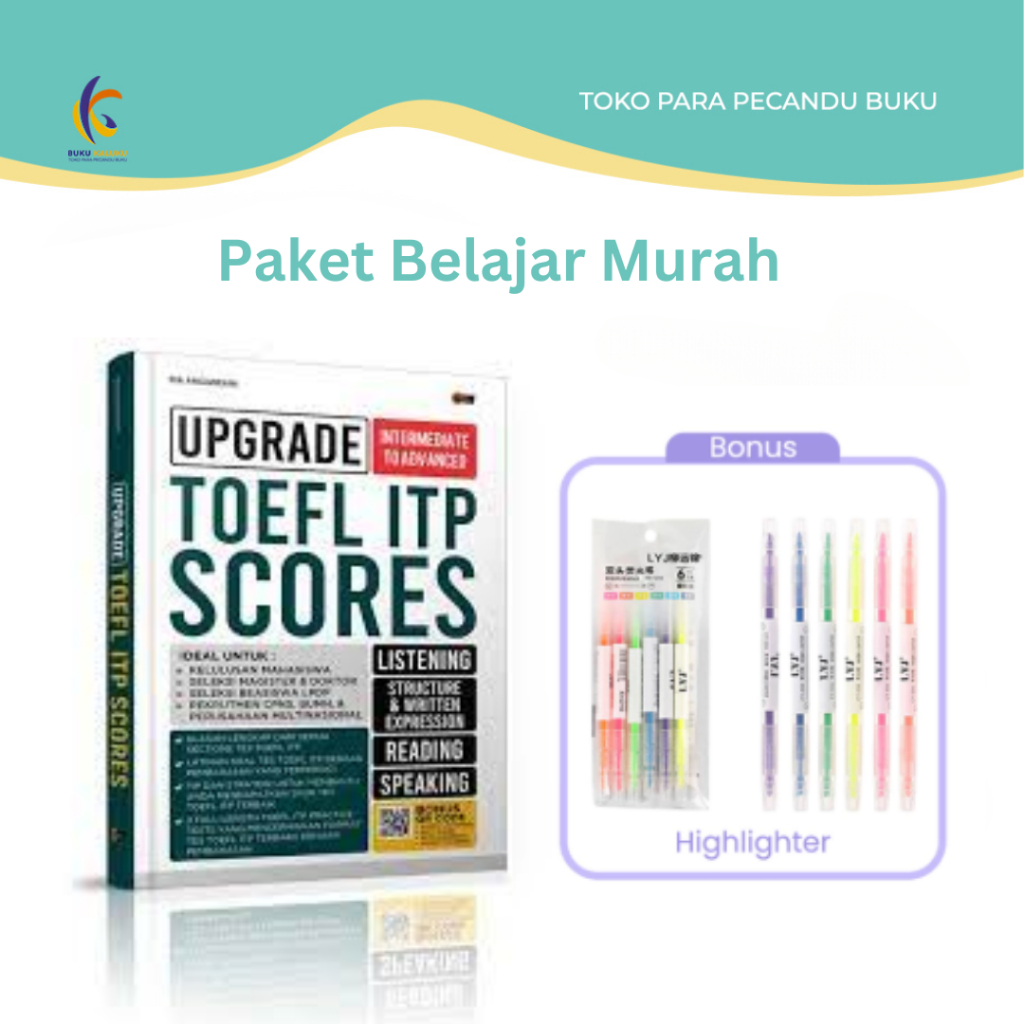 Buku Upgrade Toefl Itp Scores - Ria Anggraeni - Cmedia