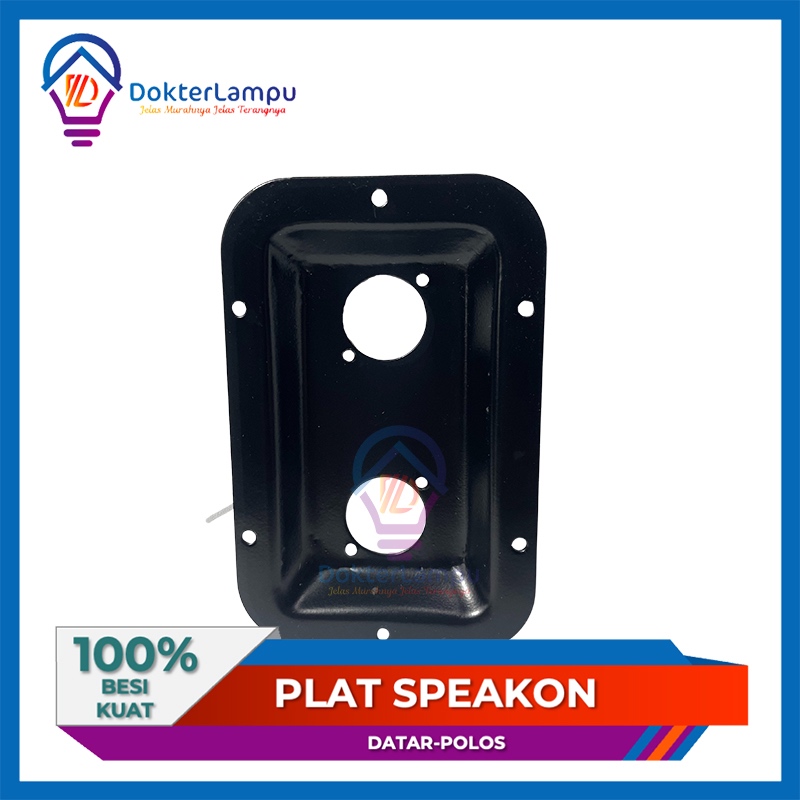 Plat spikon speaker besi /plat speakon speaker besi / terminal speaker