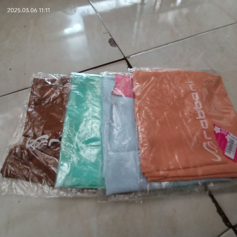 preloved Rabbani segiempat polos