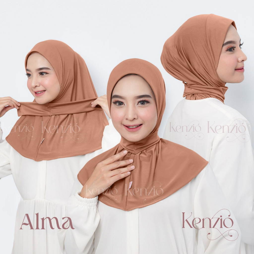 Jilbab Instan Bergo Daily Alma Sporty By Kenzio
