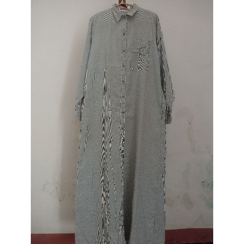 DRESS KATUN / DRESS PEREMPUAN / GAMIS HIJAB / GRAPHIS DRESS / [preloved]