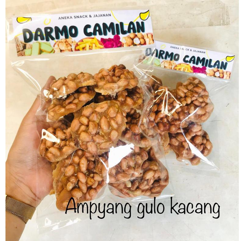 

Ampyang Jahe 400gr 200gr Gulo Kacang