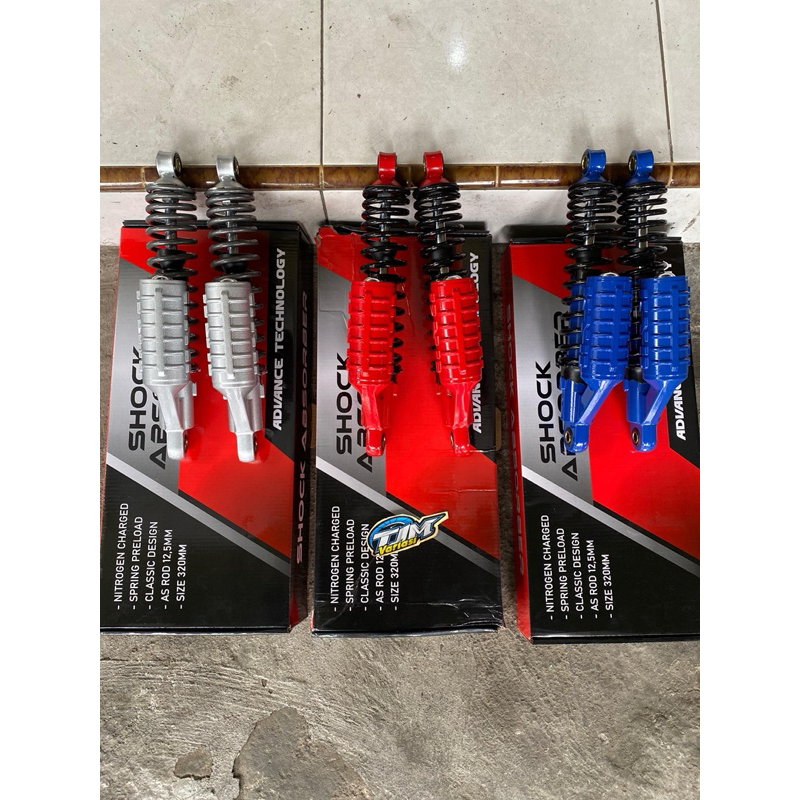 Shock Belakang KYB RZR 320mm Tabung Bawah Skok KYB RZR Import Detail Ori