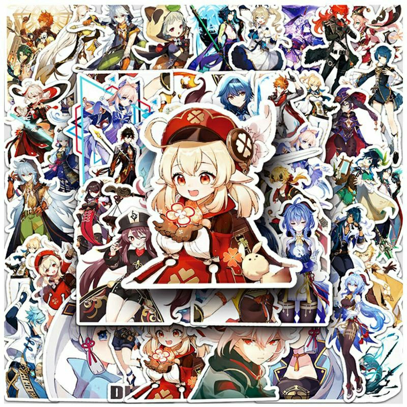 

Stiker Genshin Impact Stiker Pak Karakter Genshin Impact Stiker High Quality, Stiker Aesthetic Stiker Laptop Stiker Helm Stiker Tumblr Stiker HP, Aksesoris Hp , Anti Air