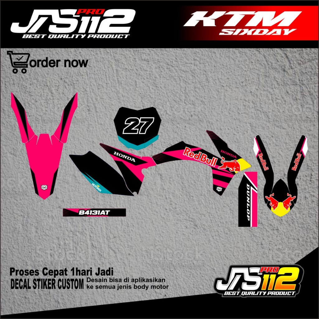 DECAL KTM SIXDAY DECAL KTM 250 KTM 85 FULL BODY STIKER KTM 250
