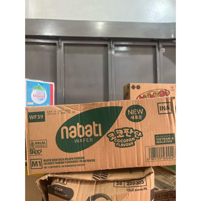 

NABATI COCONUT 50 gram 1 Dus isi 60 bungkus