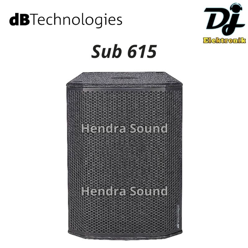 dB TECH ● SUB 615 / SUB615 - Speaker Subwoofer Aktif 15 inch (dB Technologies)