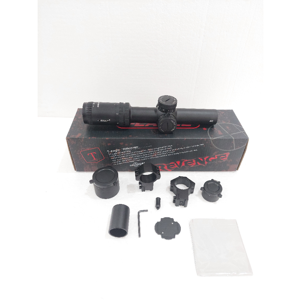 TELESKOP T-EAGLE AR 1-6X24 IR RETICLE NYALA TERBARU