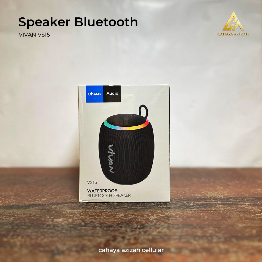 SPEAKER BLUETOOTH VIVAN VS15 BASS + RGB