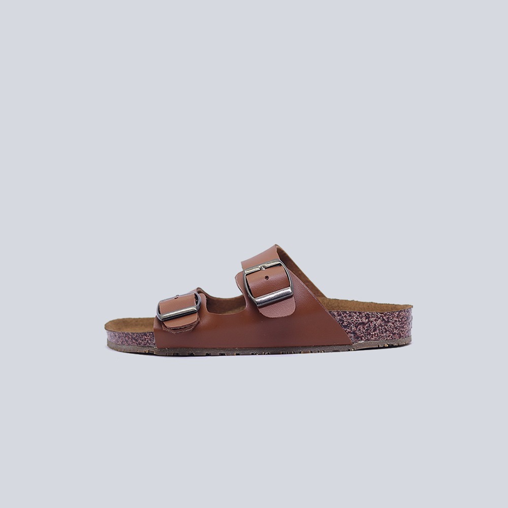 DECKS KIDS SANDAL ANAK LAKI LAKI DAN PEREMPUAN  FORTY COKLAT  USIA 3 -8 TAHUN SENDAL ANAK LAKI LAKI