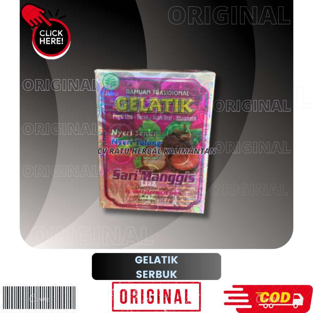 Jamu Gelatik Sari Manggis Serbuk [ ORIGINAL ]