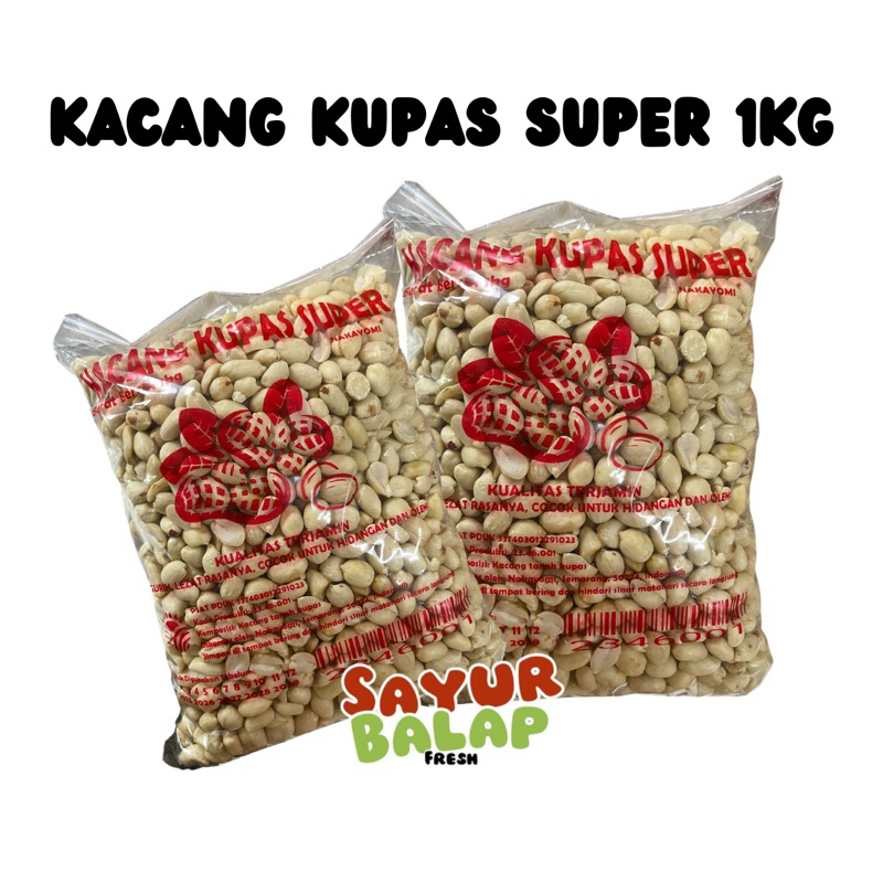 

Kacang Kupas Super Mentah 1kg