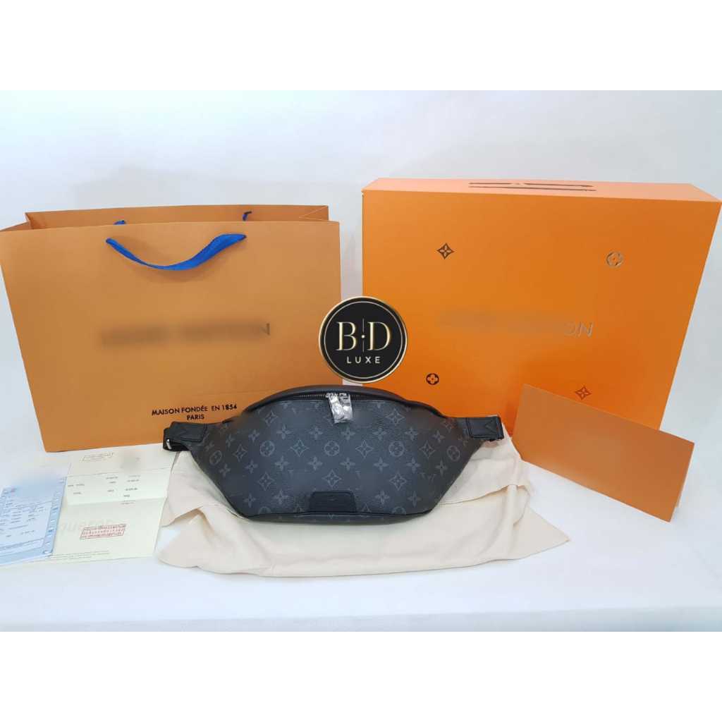 Tas Pria L Mewah Discovery Bumbag Monogram Eclipse Sling Bag - Luxury Bumbag Elegan - BD Luxe BB LM 