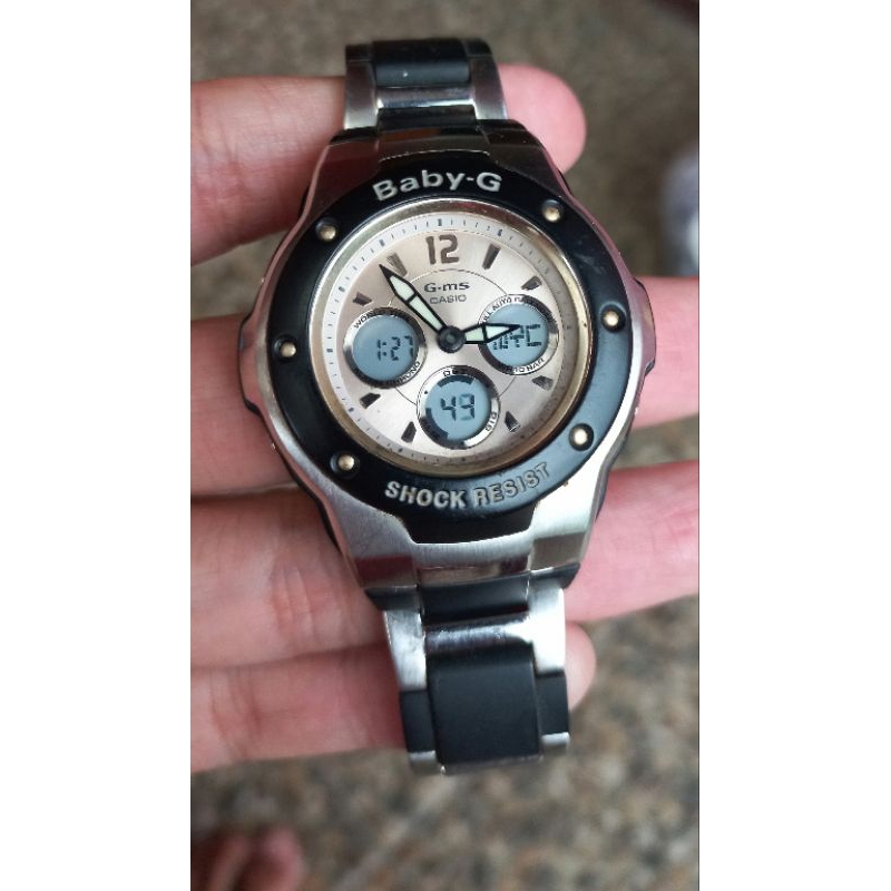 Casio Baby-G MSG-300C second