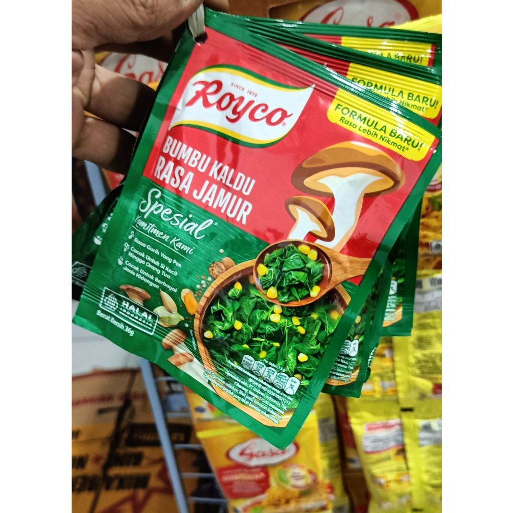 

Royco Bumbu Masak Kaldu Jamur 36 g