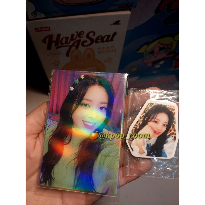photocard official yuna no bad days free yuna magnet