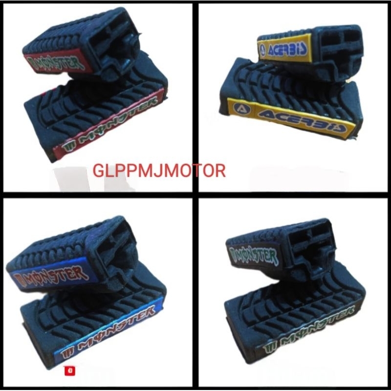 Karet Step Depan Variasi Motor Supra Astrea Grand Prima Legenda Karisma Revo Blade Smash Shogun Vega