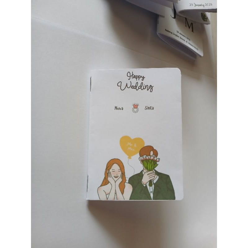 

NOTEBOOK KOREAN VIBES SOUVENIR PERNIKAHAN / ULANG TAHUN / CUSTOM