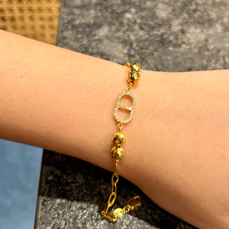 Gelang Emas Fancy Paperlina Diore UBS Paperclip Aurel Italy Gelang Paperlina Fuji Gelang Bracelet Li