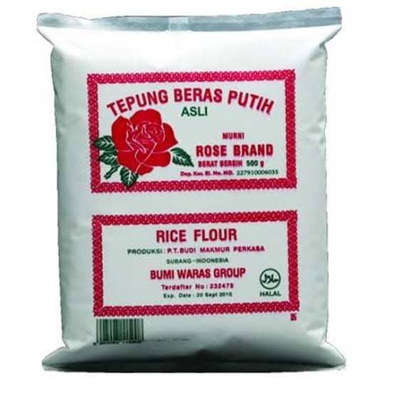 

Tepung beras rose brand 500gr