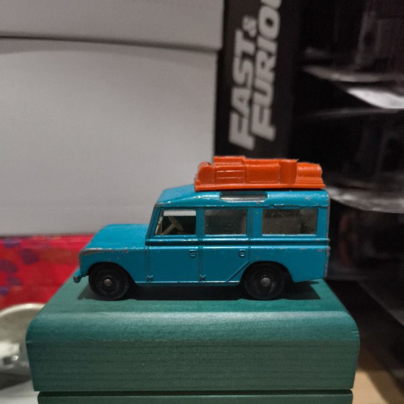 Matchbox Lesney Series no 12 Land Rover Safari Made In England Blue