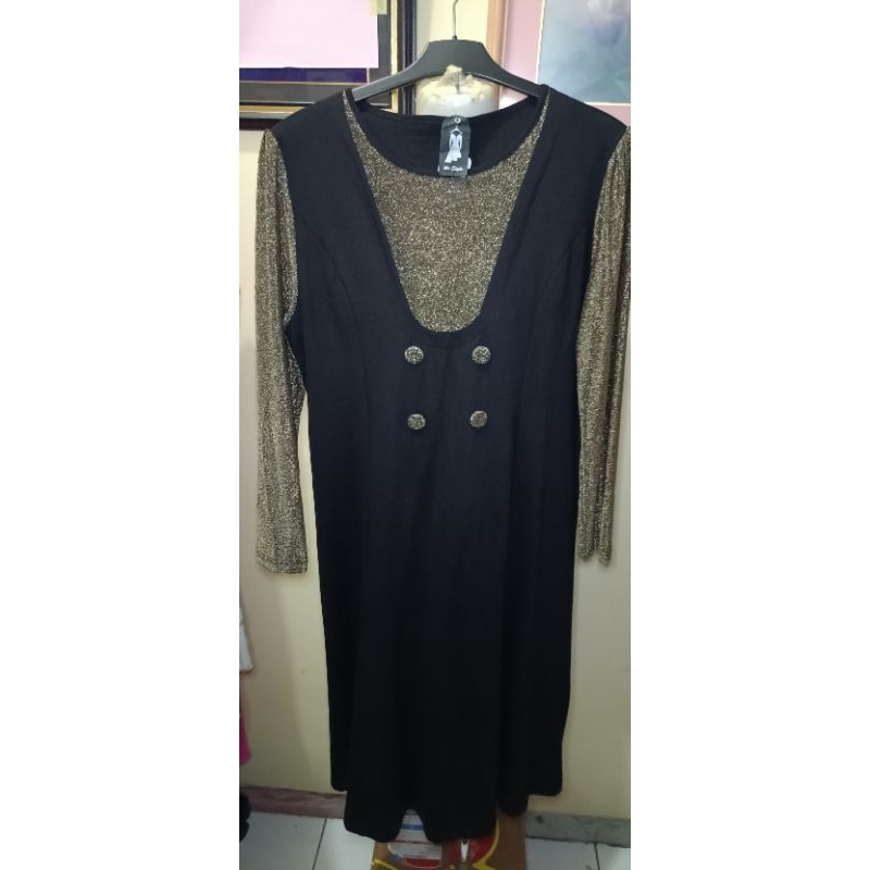 Dress jumbo blink gold