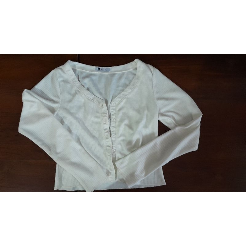 *PRELOVED* cardigan putih