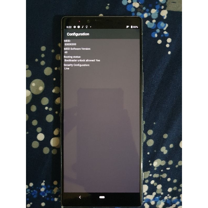 Sony Xperia 1 6/128 Global Dual Sim, UBL Yes, IMEI BEA CUKAI (BACA DESKRIPSI BIAR PAHAM DAN GAK MINU