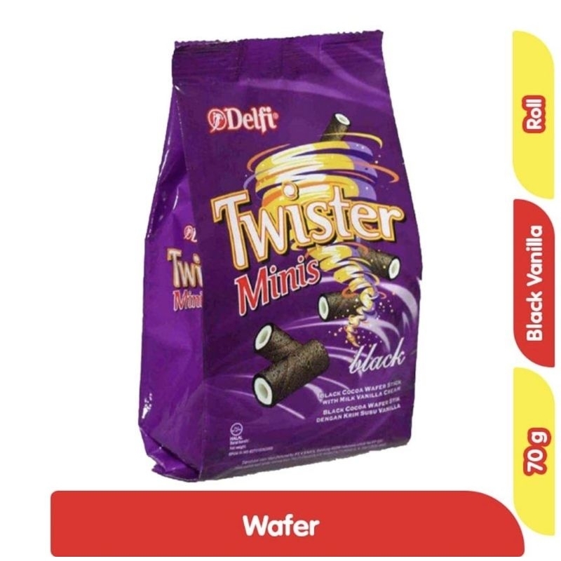 

TWISTER MINIS WAFER ROLL 70G