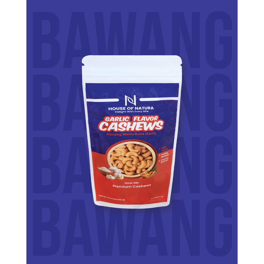 

Kacang Mete Rasa Bawang Premium 80gr– Super Gurih, Renyah, dan Bikin Nagih! Promo - Buy1Get1