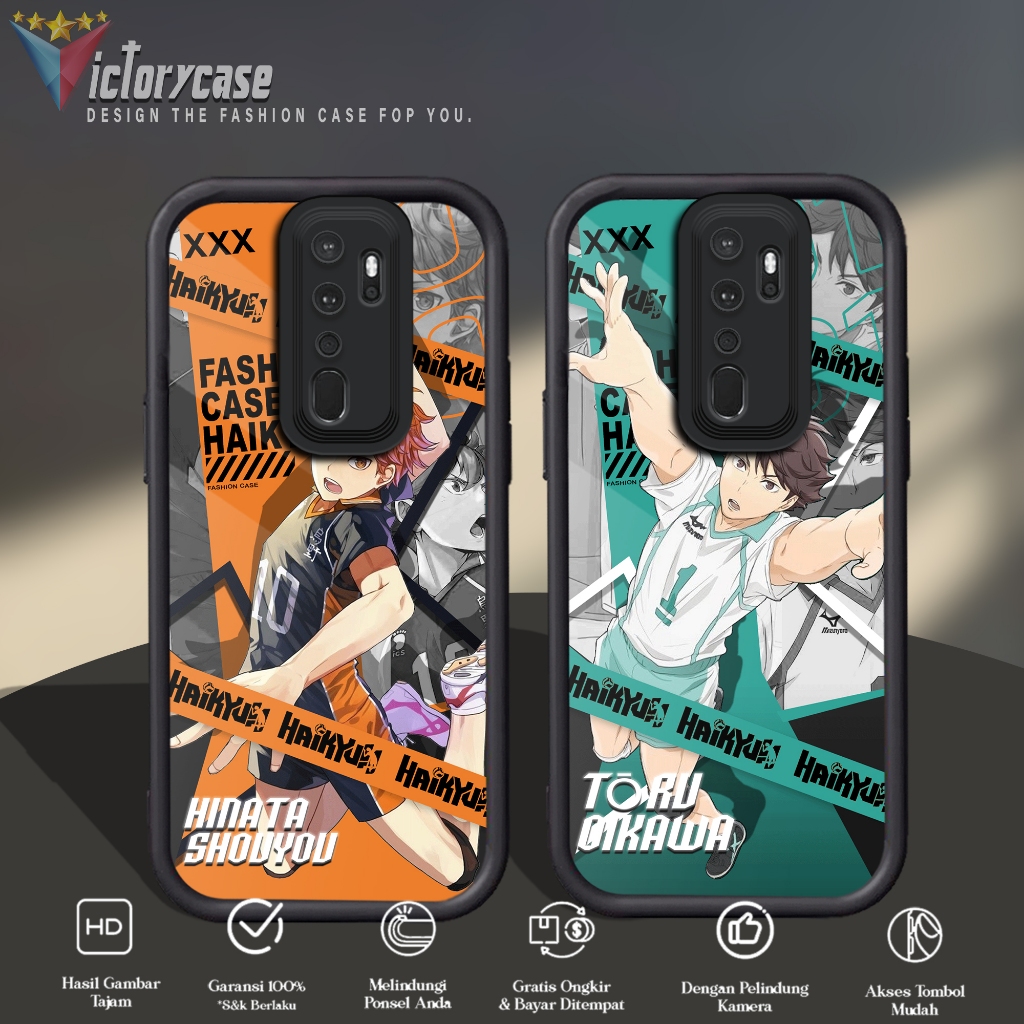 Case Premium Compatible For OPPO A5 A9 2020 Motif [ HKYU ] Casing Softcase Glossy Anti Jamur