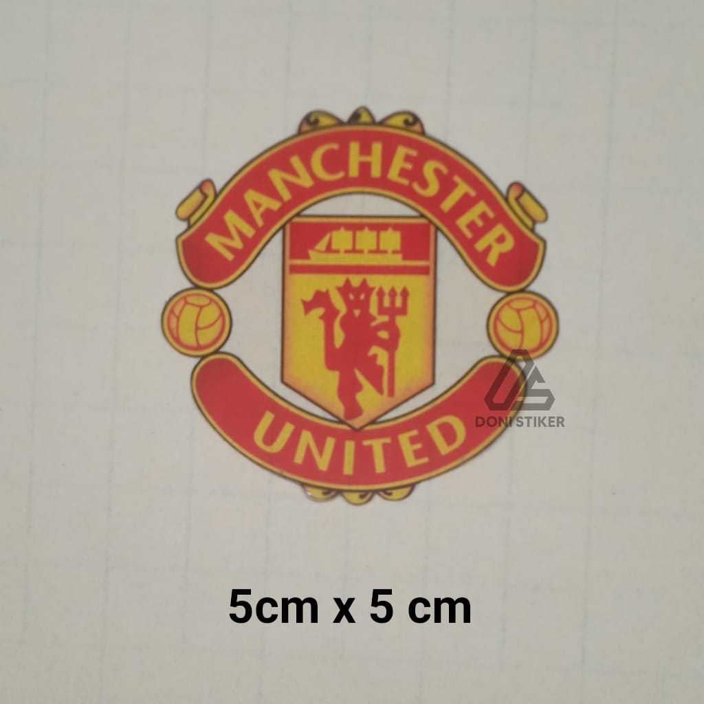 

stiker bola manchester united / EMYU transparan sticker manchester united / EMYU