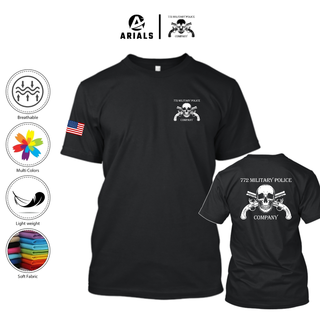 Arials Kaos Baju 772 Military Police Company