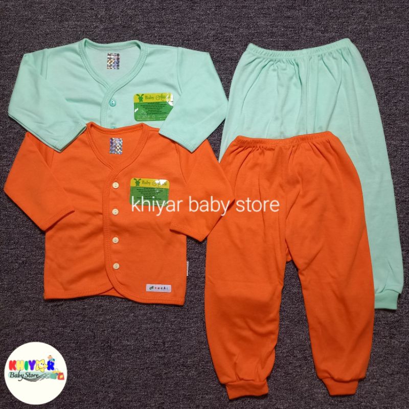 setelan baju bayi baby aruchi / setelan baju bayi