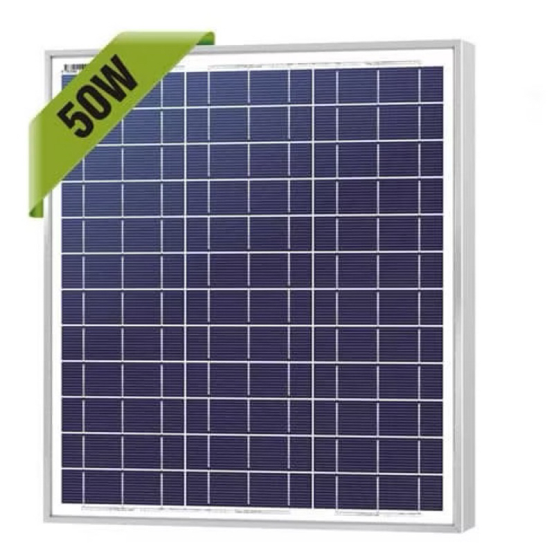 Papan Panel Solar Cell Panel Surya 50wp 50 wp