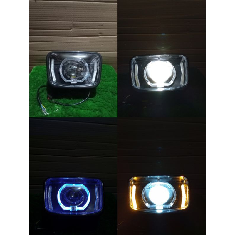 ALA BILED RX King RGB - Biled Rx king - Lampu depan Rx King