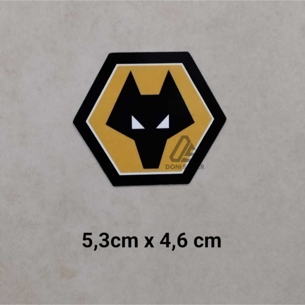 stiker bola wolves sticker wolves