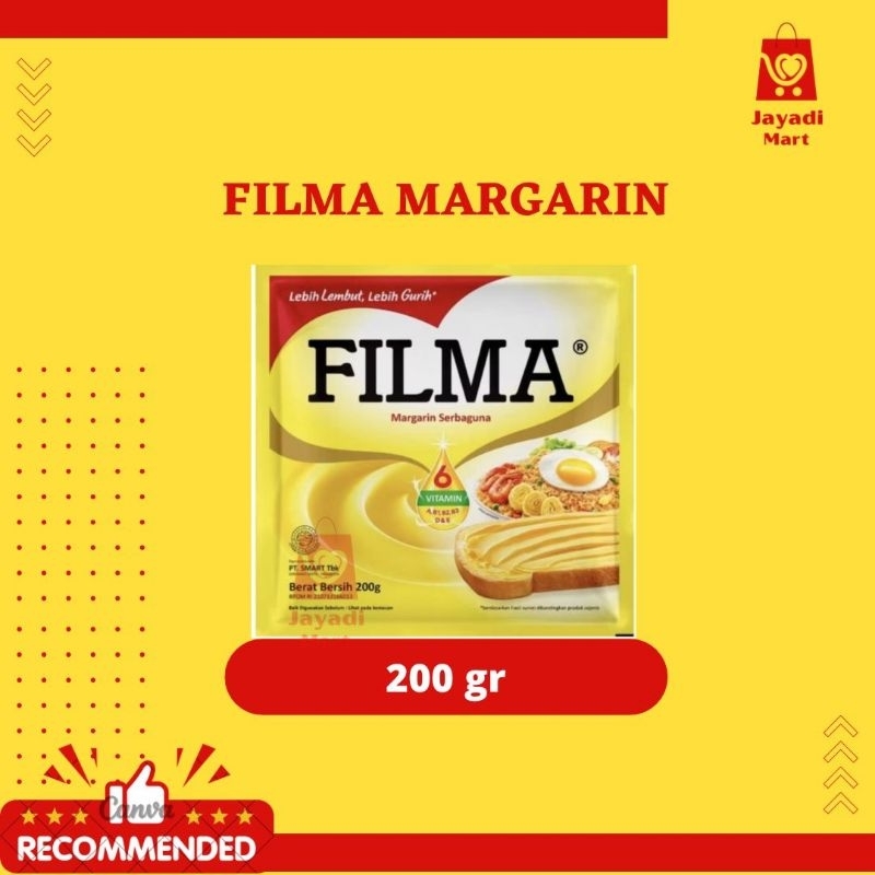 

FILMA MARGARIN SERBAGUNA 200gr [BISA COD] 1pcs