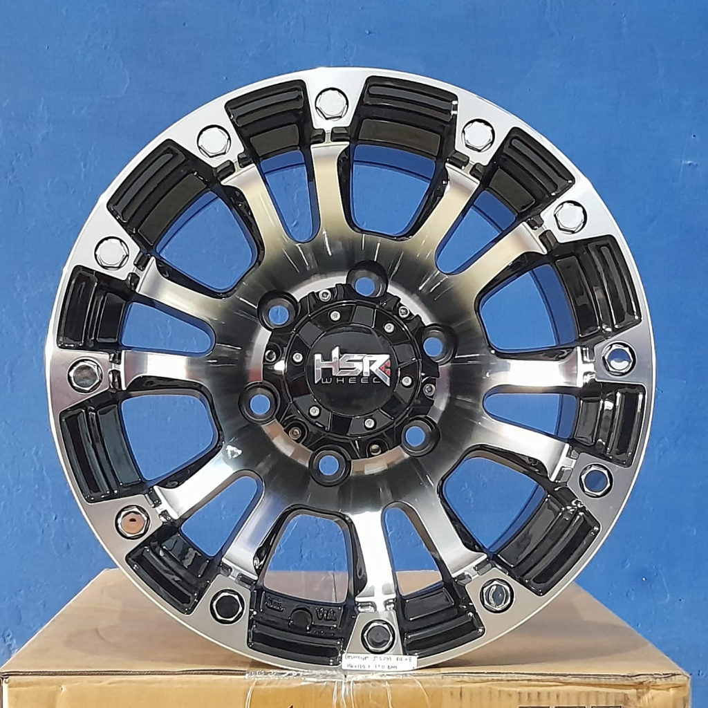 Velg Mobil Offroad HSR DESTROYER R15 Pcd 6X1397 Untuk mobil Panther kapsul Triton Hilux Double Kabin