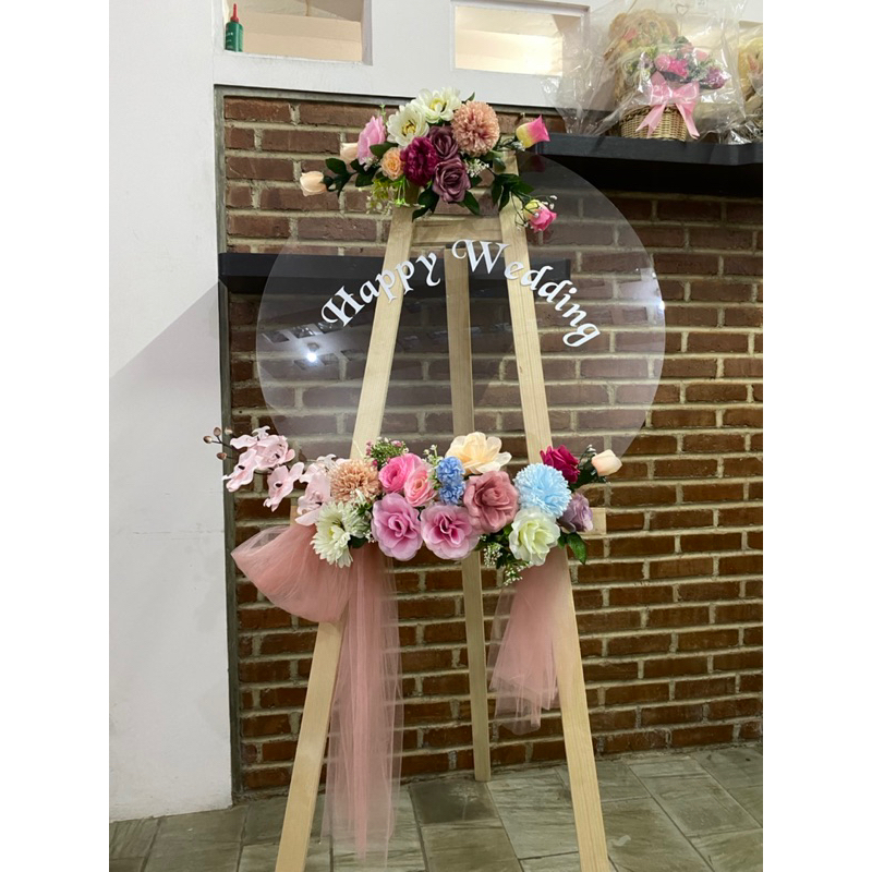 Standing Acrylic Artificial Flower