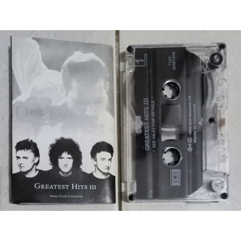 Kaset Pita Q8 QUEEN Album Greatest Hits III