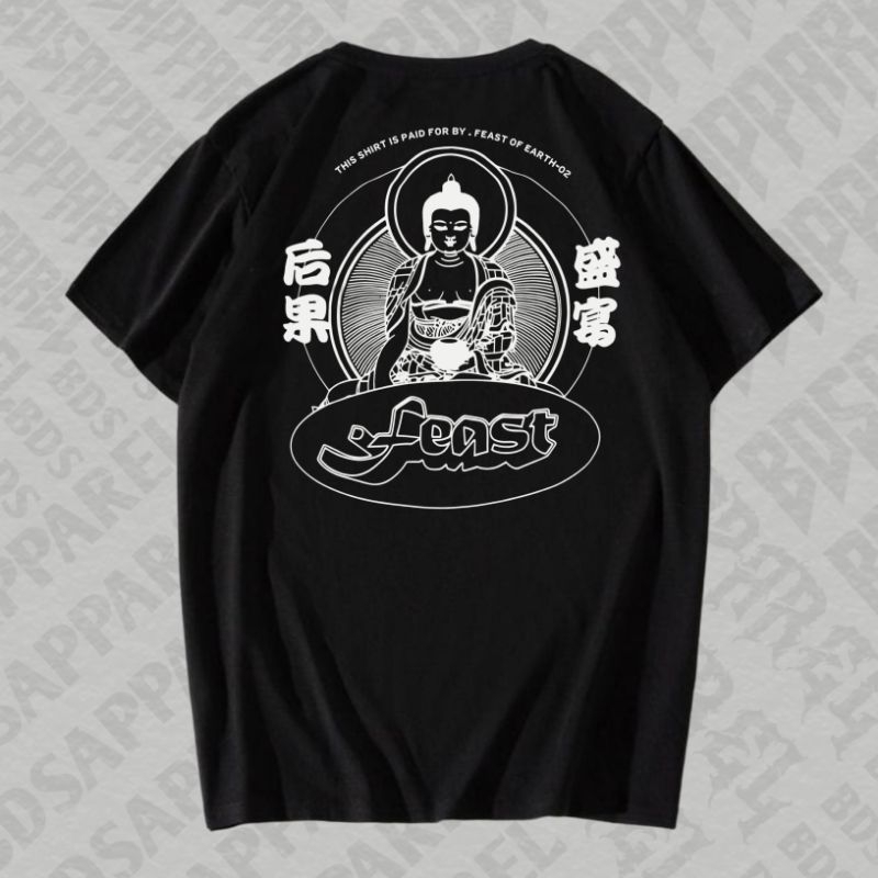BDSAPPAREL T-SHIRT KAOS BAND FEAST SELAMAT/SUKSES BUDA