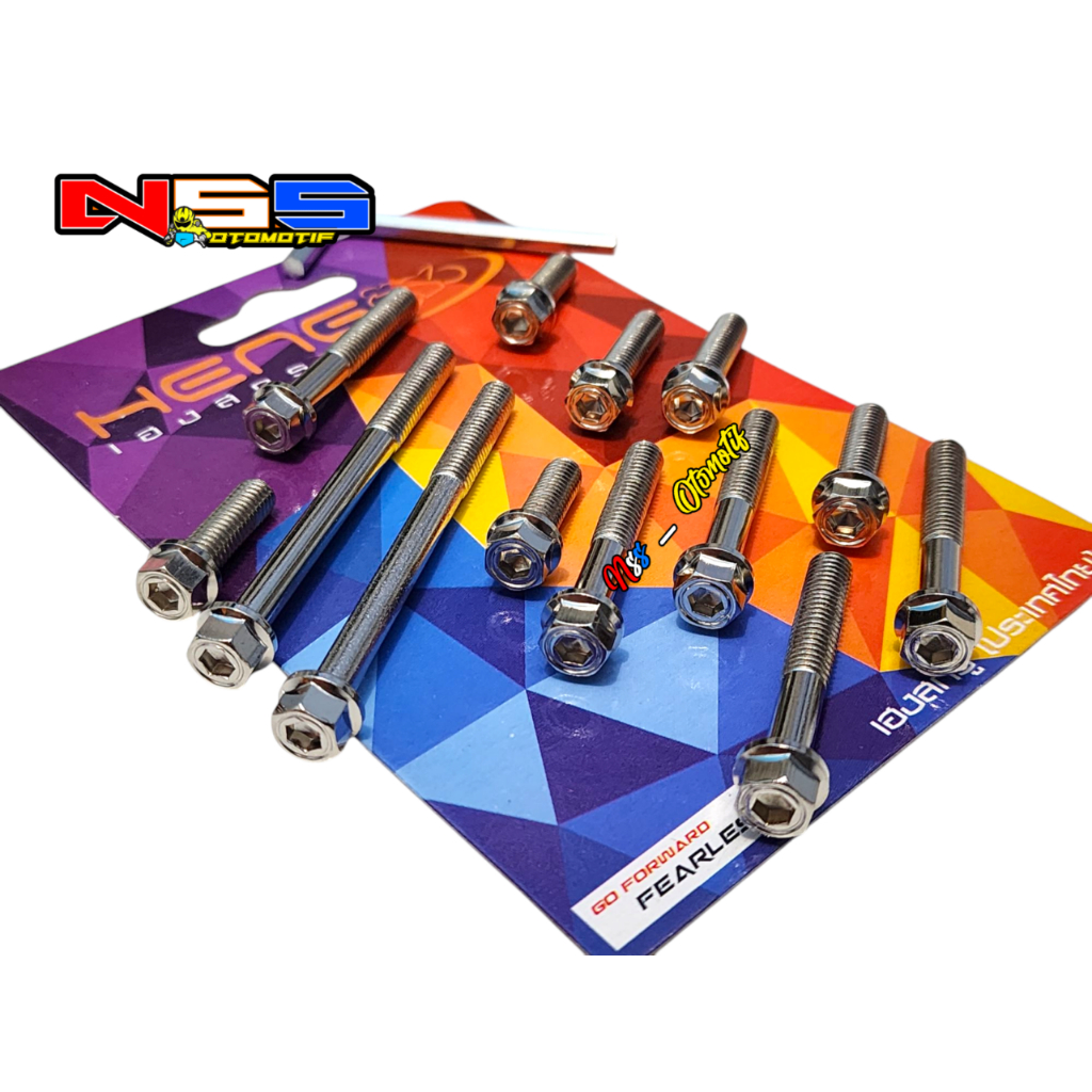 Baut Probolt 2 Kunci Bak CVT / Baut CVT Motor Vario 125 Vario 150