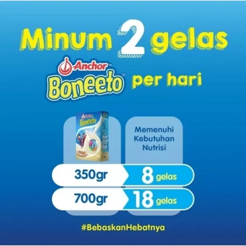 

Boneeto Susu Bubuk Anak Sekolah Yummy Choco Cokelat Vanila 685g - Nutrisi Pertumbuhan Anak untuk Daya Pikir dan Tubuh Aktif