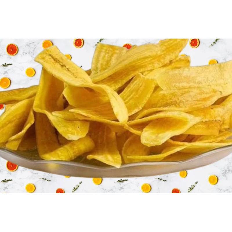 

Kripik pisang original/ Asin kemasan 500 gram
