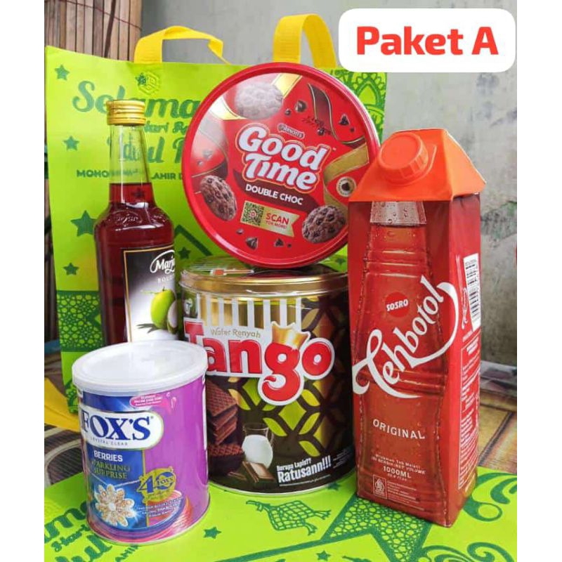 

Paket jamuan Lebaran idul fitri