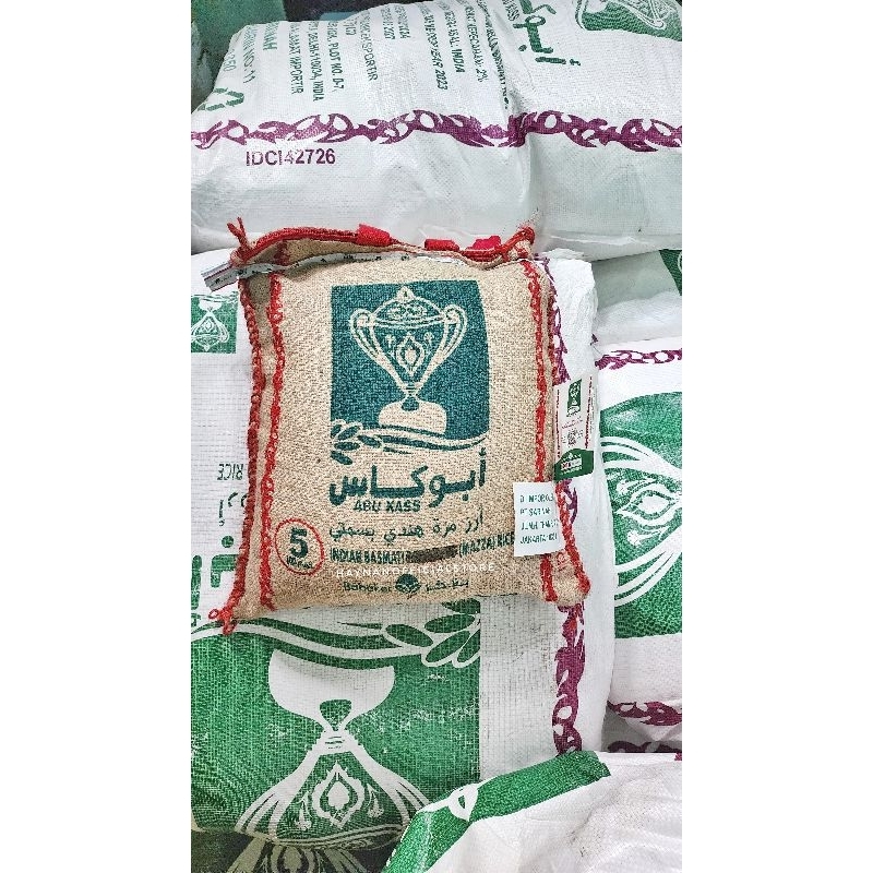 

ABU KASS BERAS BASMATI EXTRA LONG XXL PREMIUM 5KG_BERAS noor punjab