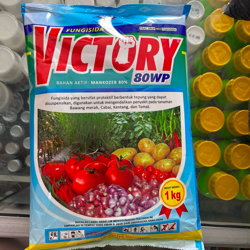 Fungisida Victory 80WP 1 kg Victory Kuning Fungisida